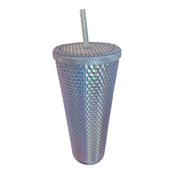 Starbucks Spring 2023 Unicorn Silver Bling Studded Tumbler Venti 24 oz - Picture 4 of 8